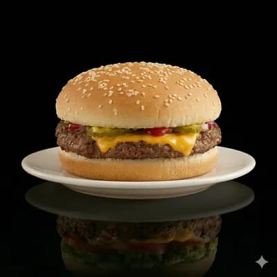Smash burger italiana o cheeseburger