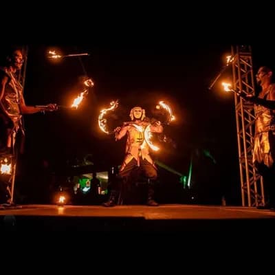 Malabares LED y/o fuego