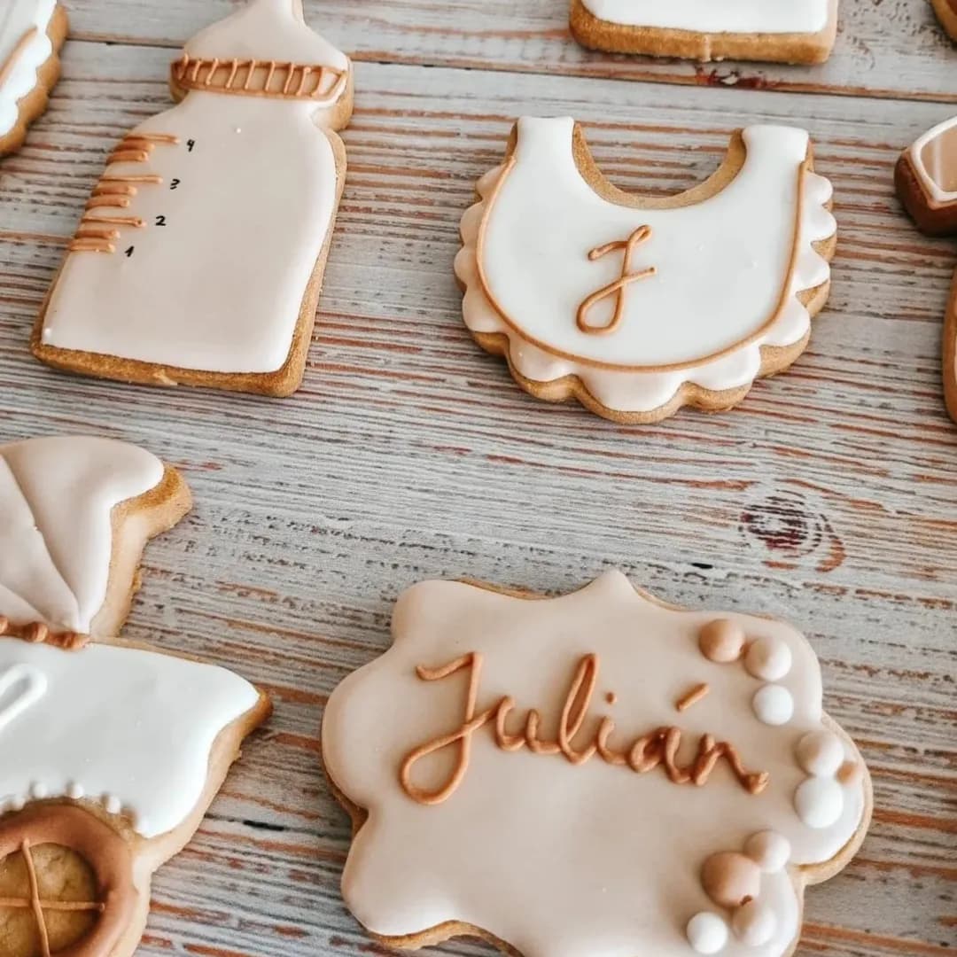 Docena de galletas personalizadas BabyShower — Foto 2