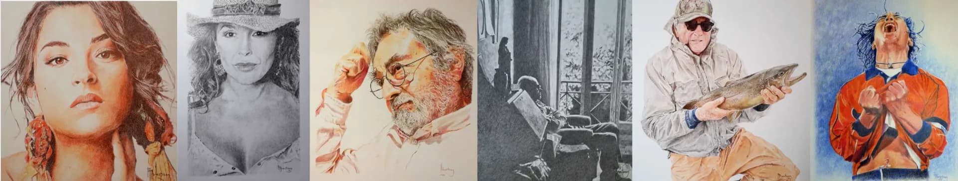 Retratos hechos a mano