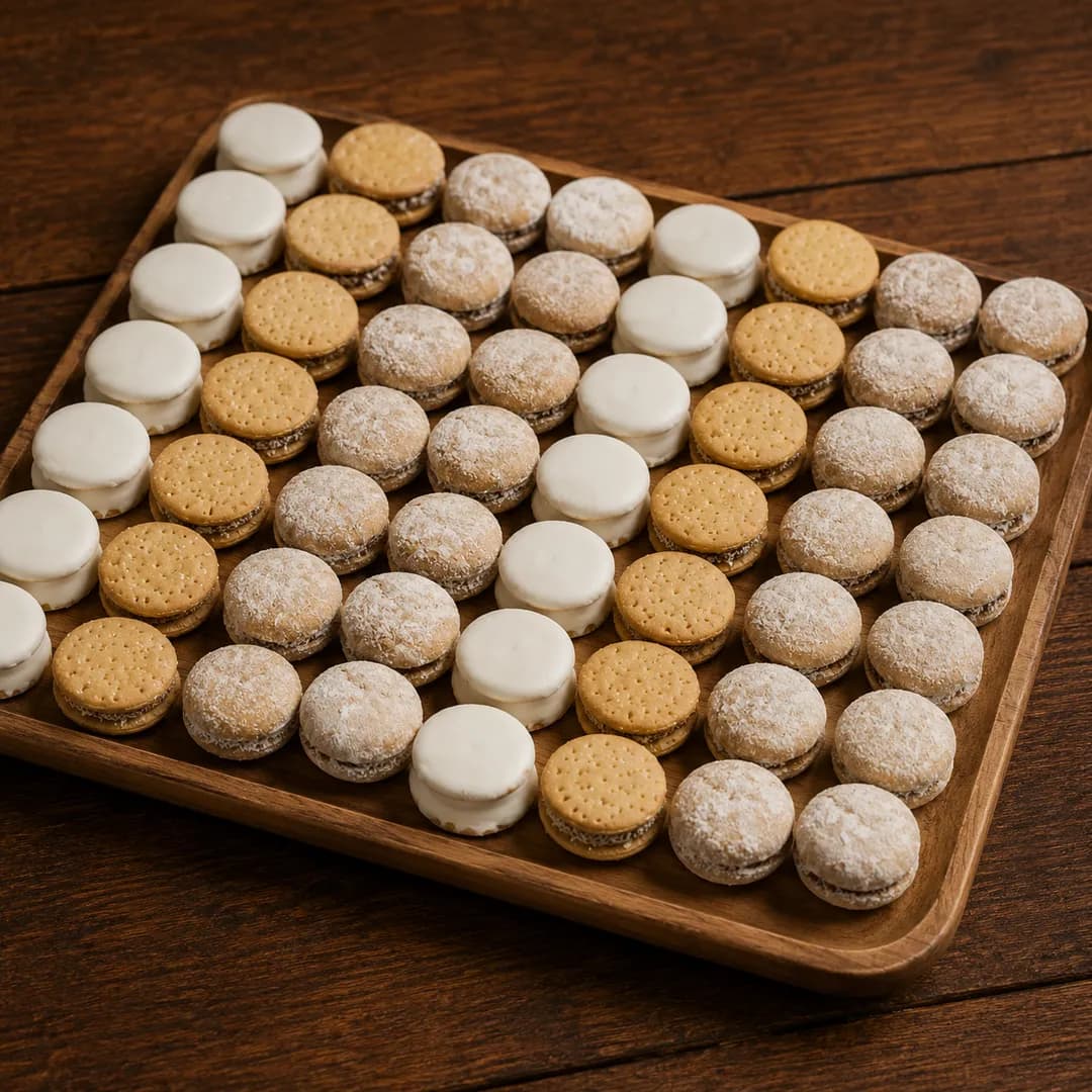 Bandeja de 150 dulces chilenos