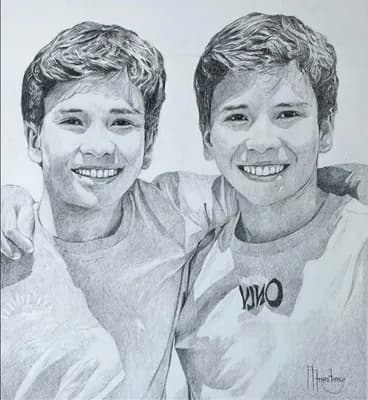 Blanco y negro · 2 figuras