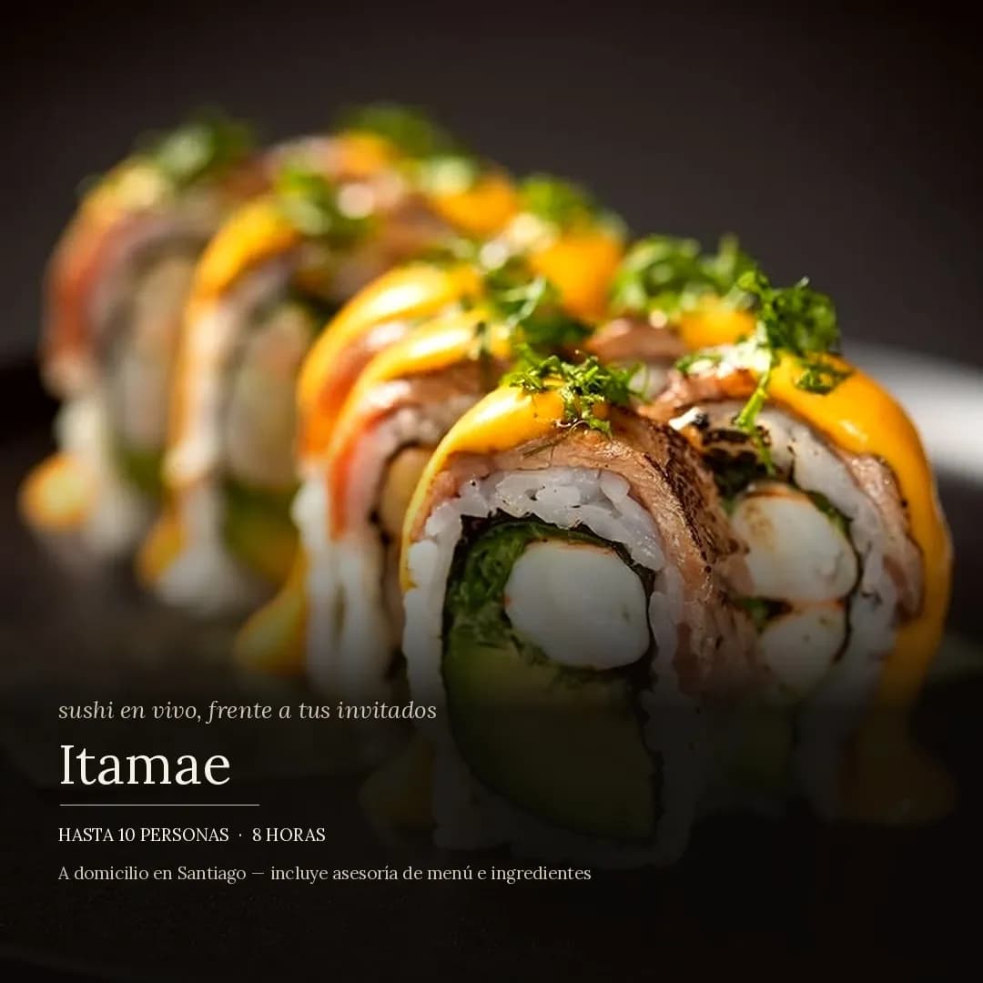 Itamae — Sushi en Vivo