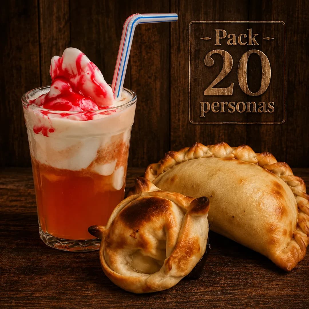 Pack 18ero 20 personas