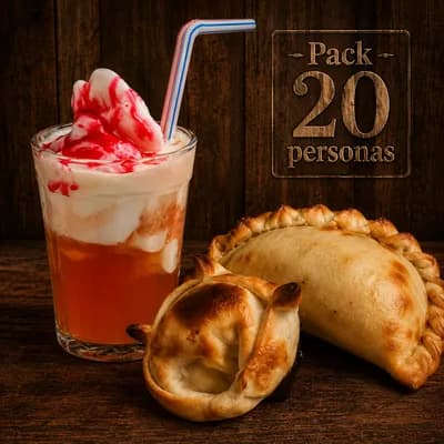 Pack 18ero 20 personas