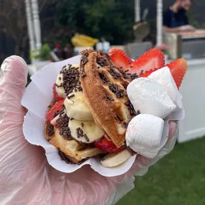 Mini waffle sin gluten