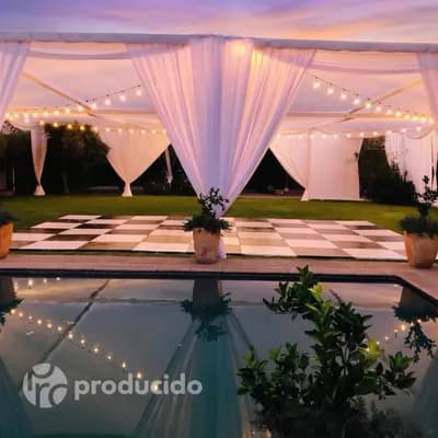 Guirnaldas LED para Eventos 200m²