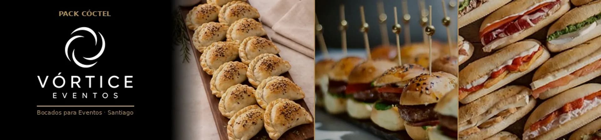 Pack Cóctel · Bocados para Eventos Santiago