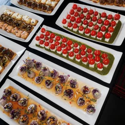 Pack 100 canapés clásicos