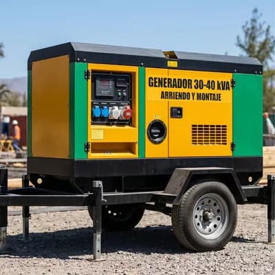 Arriendo generador de 30 o 40 KVA
