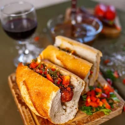 Menú dieciochero, todo incluido