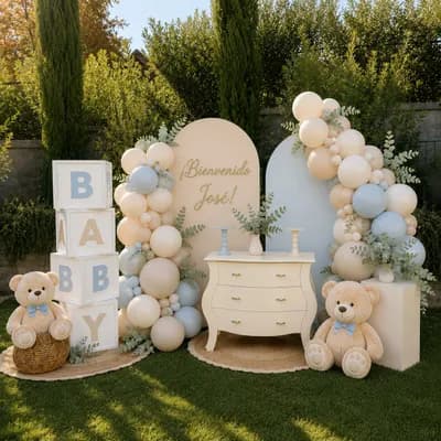 Pack Baby Shower 1 premium (hasta 20 invitados)