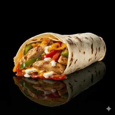 Fajita de pollo y/o mechada