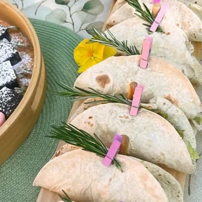 Comida Baby Shower Opción F