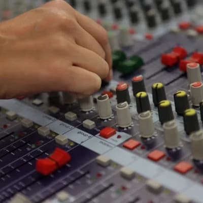 Operación de sonido