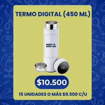 Termos digitales 15 o más unidades