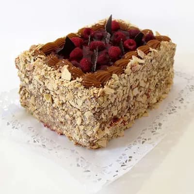 Torta Hojarasca Manjar Frambuesa 15p