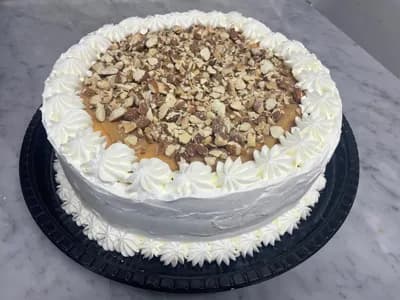 Torta crocante de almendra o nuez 30 pers.
