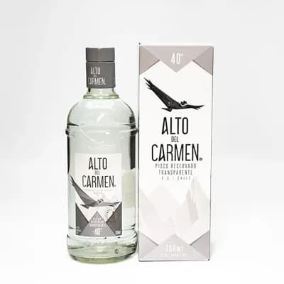 Pisco Alto del Carmen 750cc Transparente