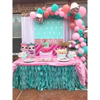 Decoración mesa Lol