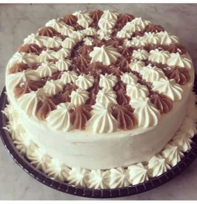 Torta de merengue castaña 20 pers.