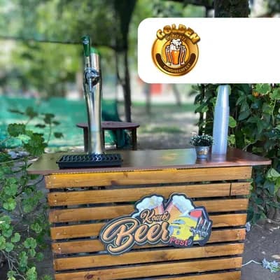 Estación de Schop 1 Barril/Dispensador. Sabor: Cerveza Artesanal