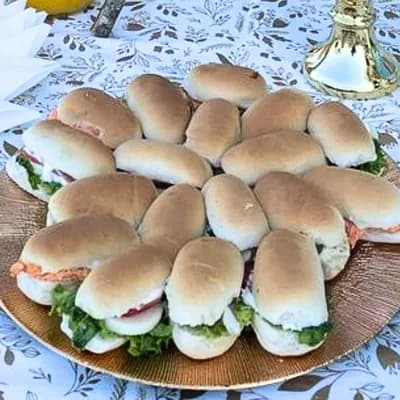 Tapaditos de Lechuga, Palmito y Tomate