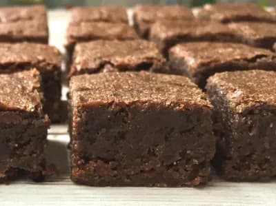 Brownies tamaño cóctel