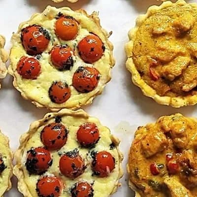 Quiches individuales 6u