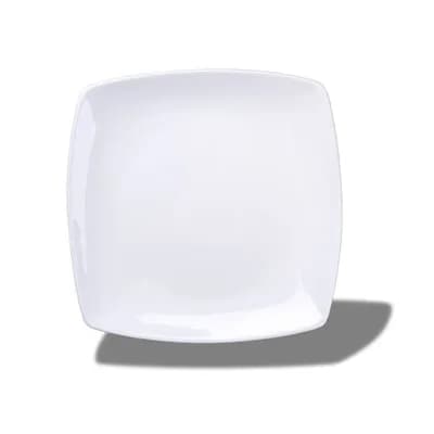 Plato cuadrado italiano