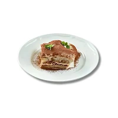 Plato de postre italiano