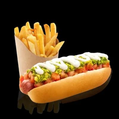 70 Vienesas + 70 Papas fritas