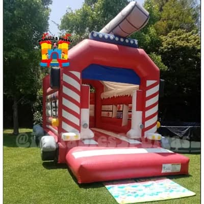 Castillo Inflable Bombero