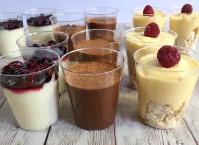 Postres en vasitos