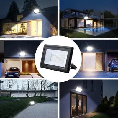 Focos LED Halógenos 50W para Exterior
