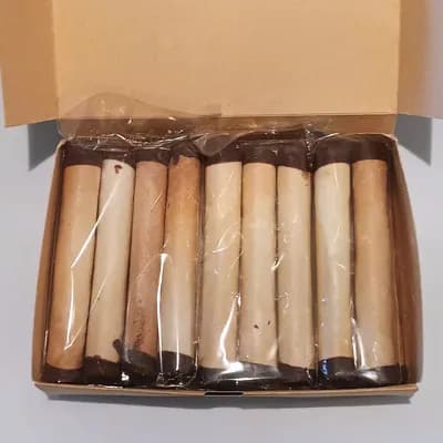 Caja de 18 barquillos (13 cm)