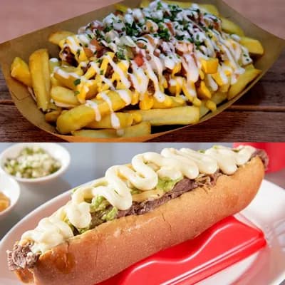 80 Ass + 80 papas fritas