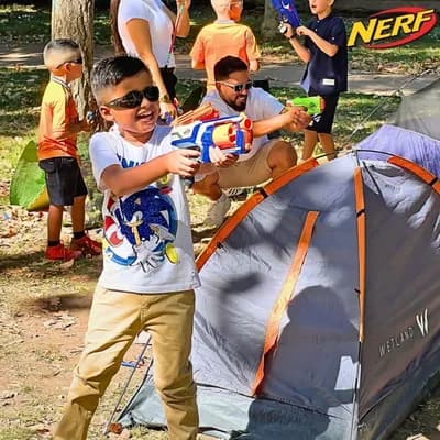Batallas Nerf 1-9 niños