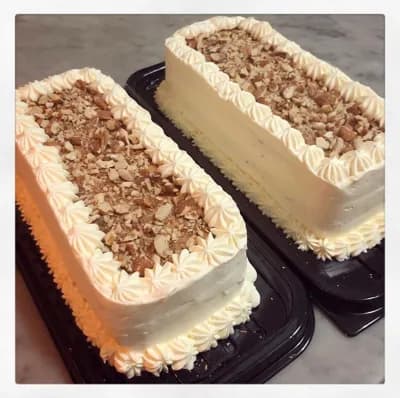 Postre crocante de almendra o nuez 10 pers.