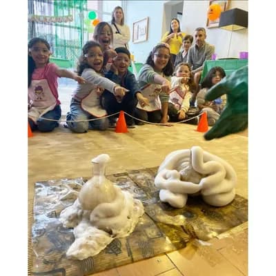 Cumpleaños científico de 11 a 15 niños