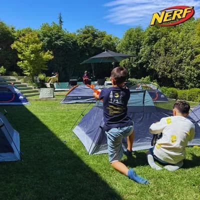 Batallas Nerf 20-30 niños