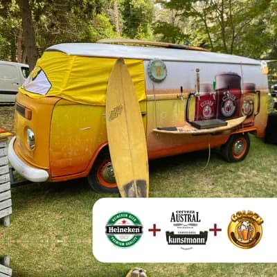 Combi Schopera Kunstmann o Austral + Heineken + Cerveza Artesanal (Golden, Ámbar o Calafate)