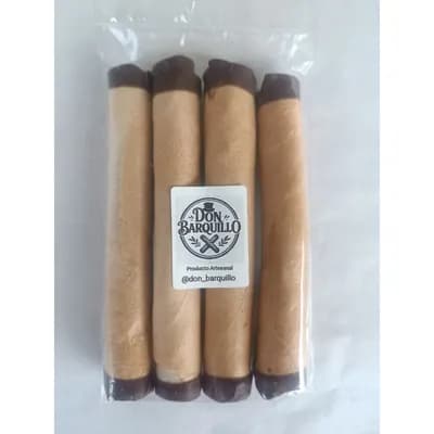 4 barquillos (13 cm)