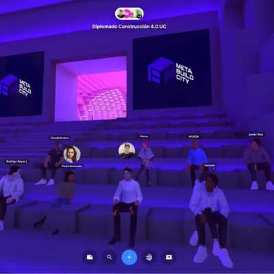 Aula Virtual o Salón Académico Inmersivo