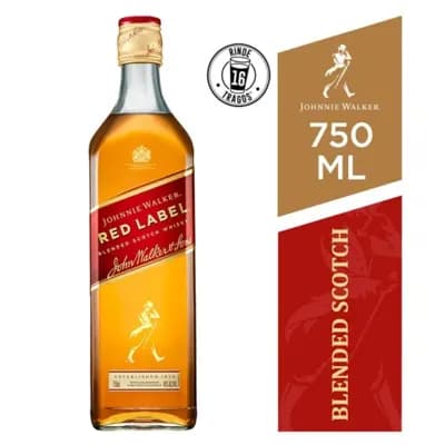 Whisky Johnnie Walker Etiqueta Roja