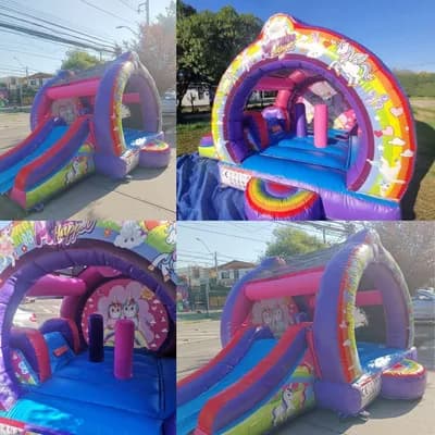 Castillo Inflable Mini unicornio