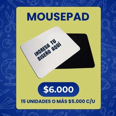 Mousepads 1-14 unidades