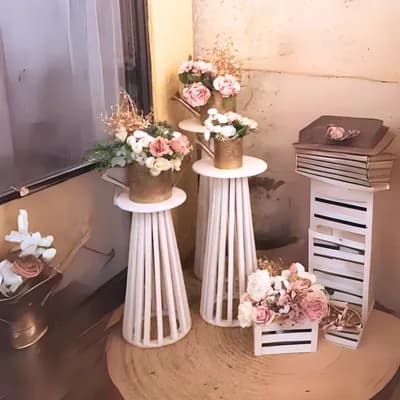 3 mesitas para candy bar