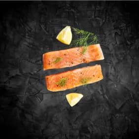 Salmón Porcionado c/piel premium 250 gr