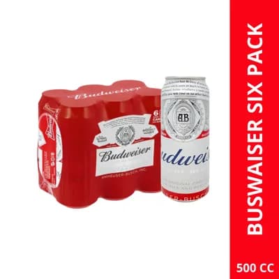 Budweiser SixPack 500cc
